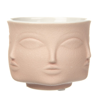 Ваза керамічна "Pure" рожева - серія "Ceramic Faces" - 9 см