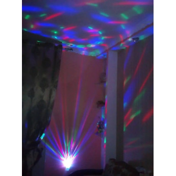 Новогодняя светодиодная LED лампа ДИСКО