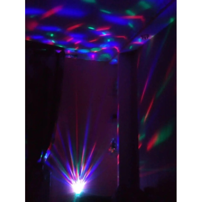 Новогодняя светодиодная LED лампа ДИСКО