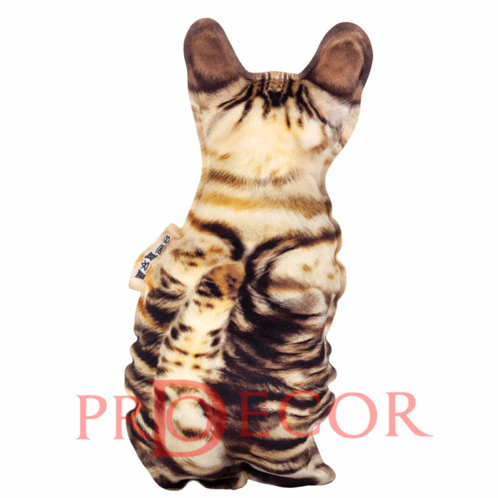 Бенгальская кошка, реалистичная игрушка-подушка